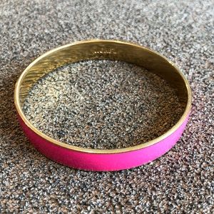 J. Crew pink enamel bangle